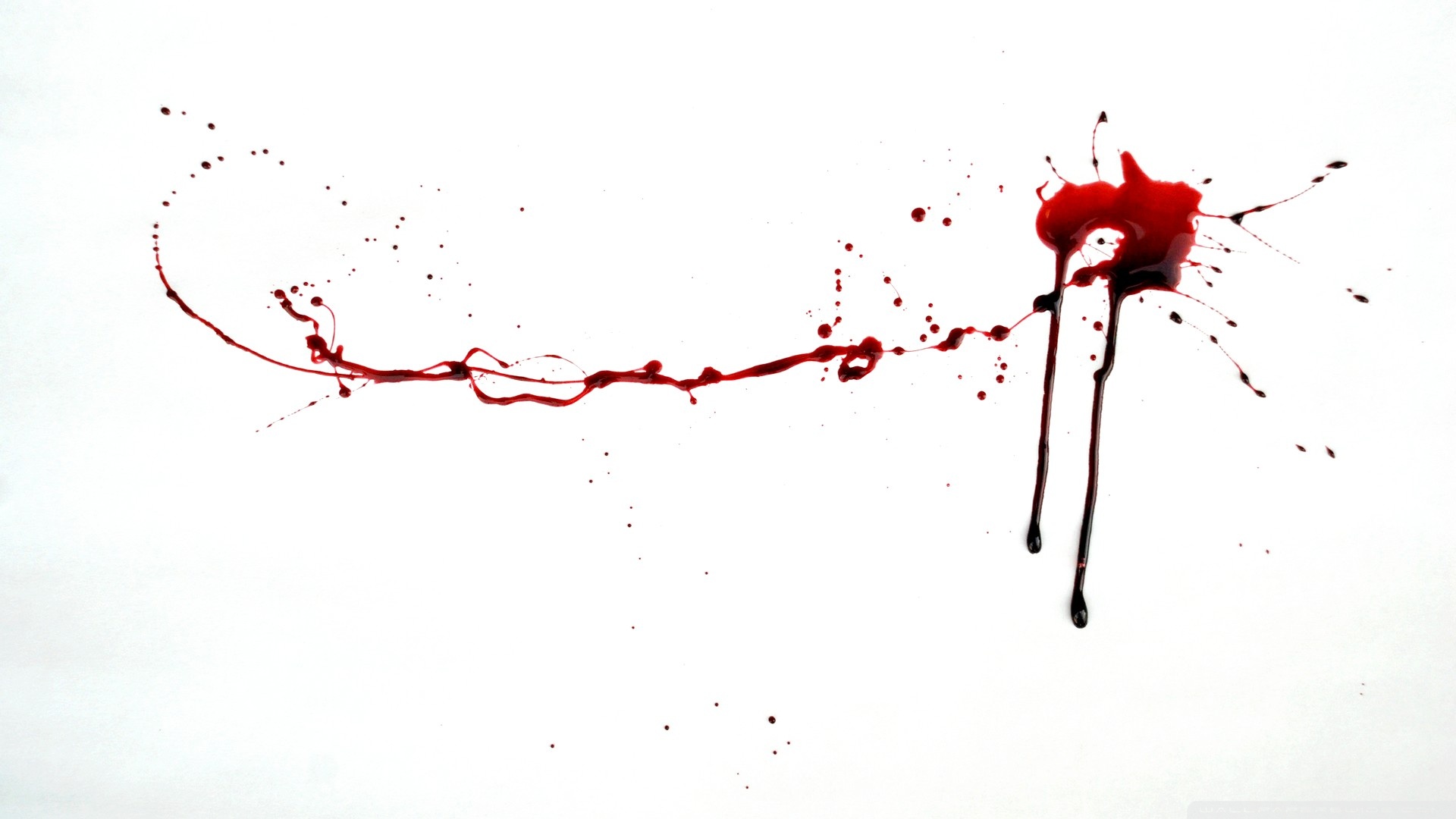 Blood Splash Wallpaper