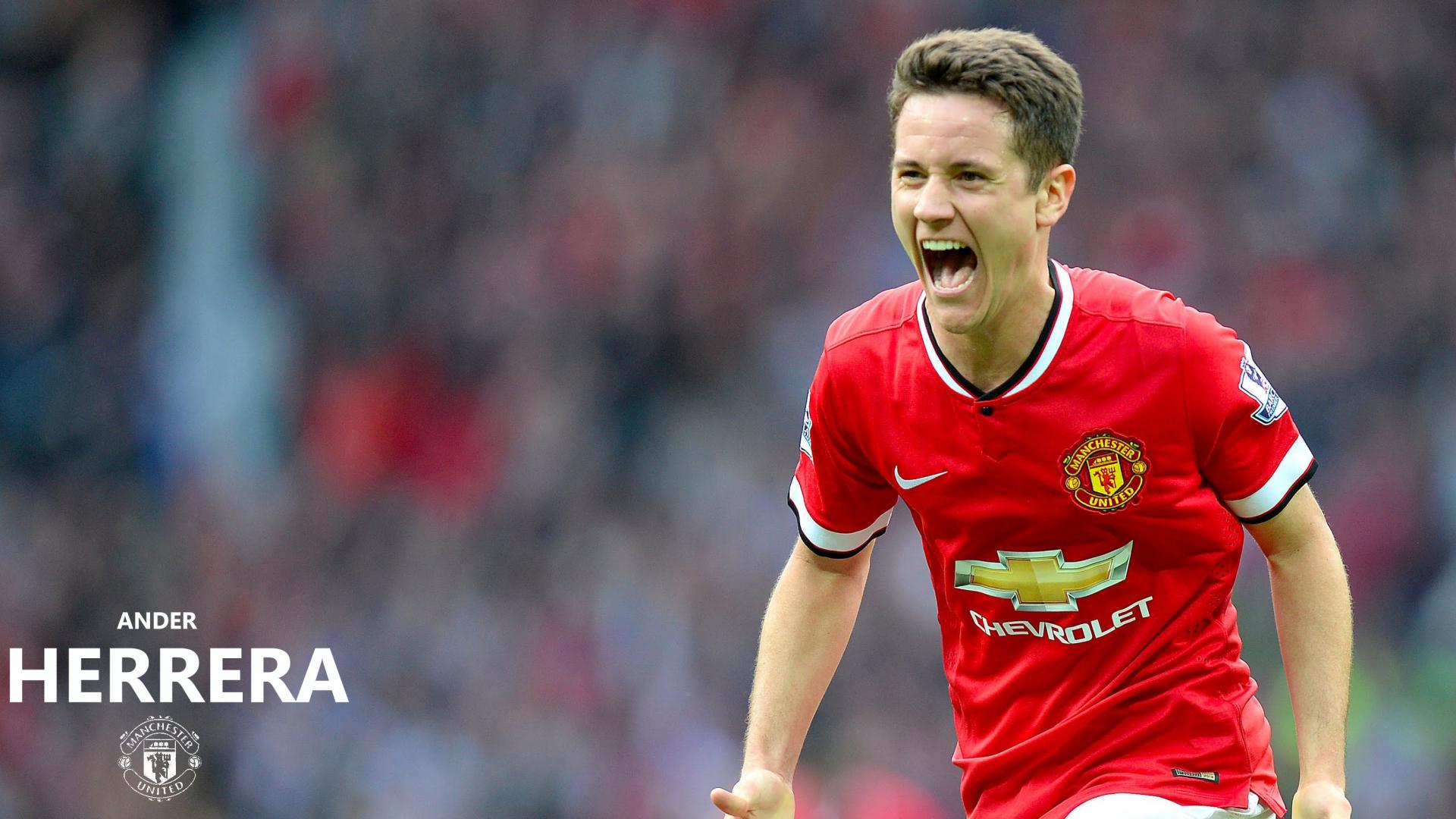 Players Of Manchester United Ander Herrera HD Wallpaper