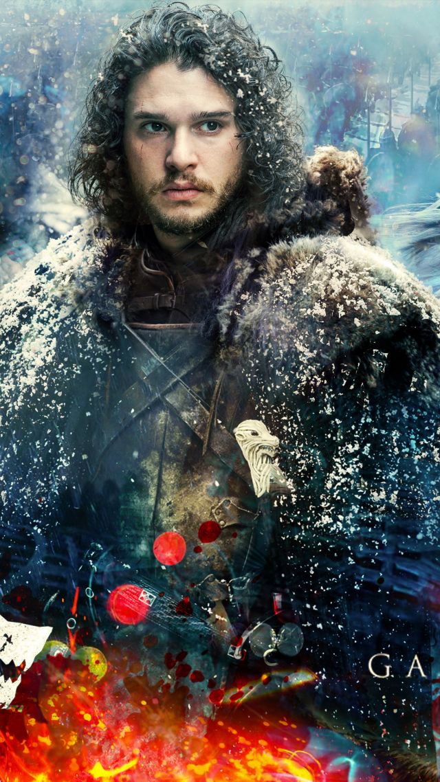 Wallpaper Game of Thrones Season 7 Jon Snow Daenerys Targaryen