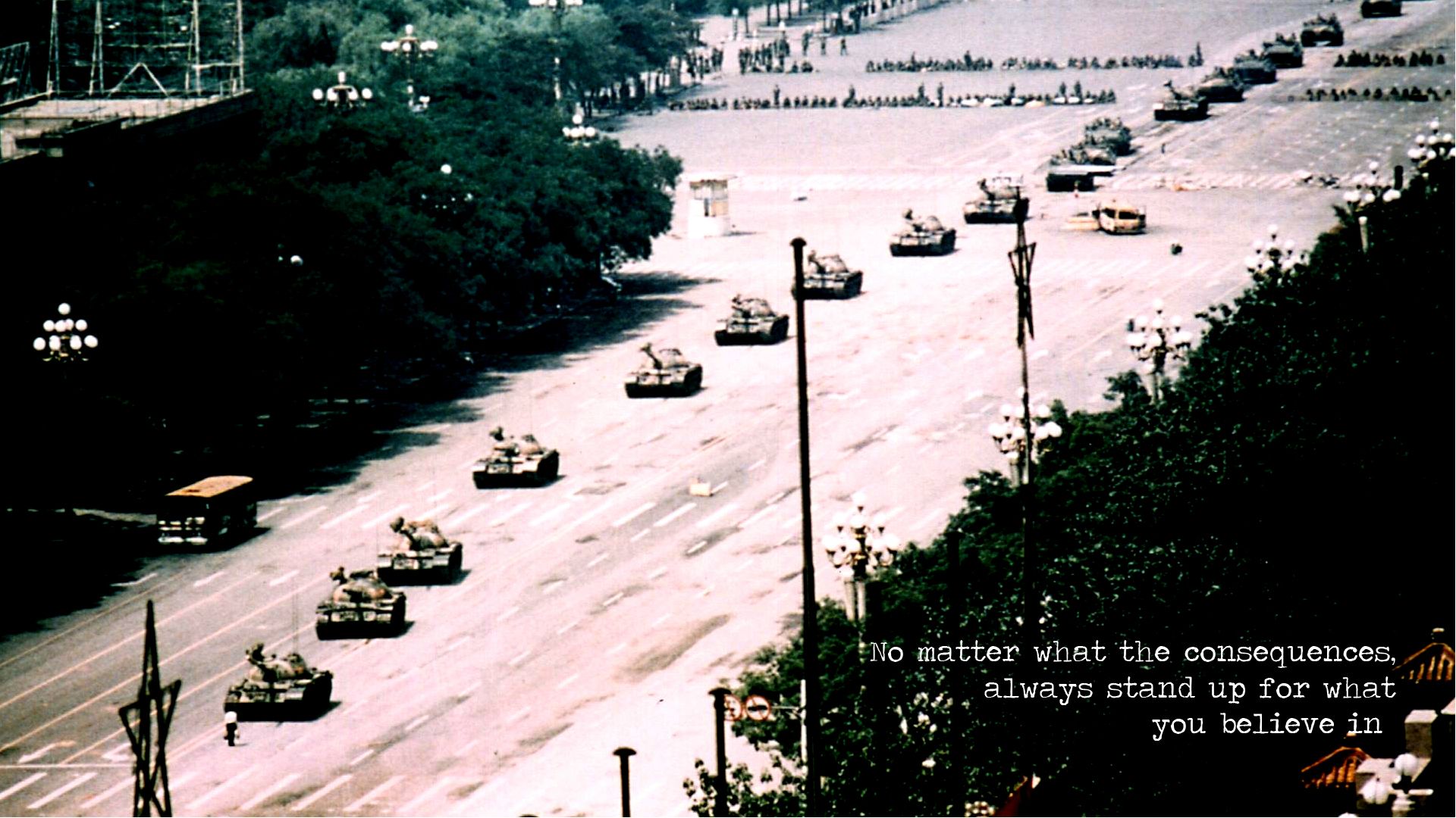 Consequences Wallpaper Tank Man War Revolution Or Create Some Lame
