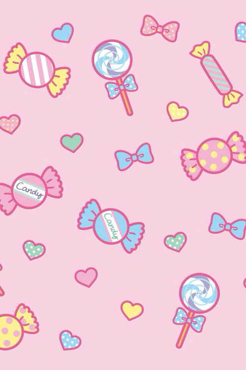 Tags For This Image Include Kawaii Candy Pink Wallpaper And Cute