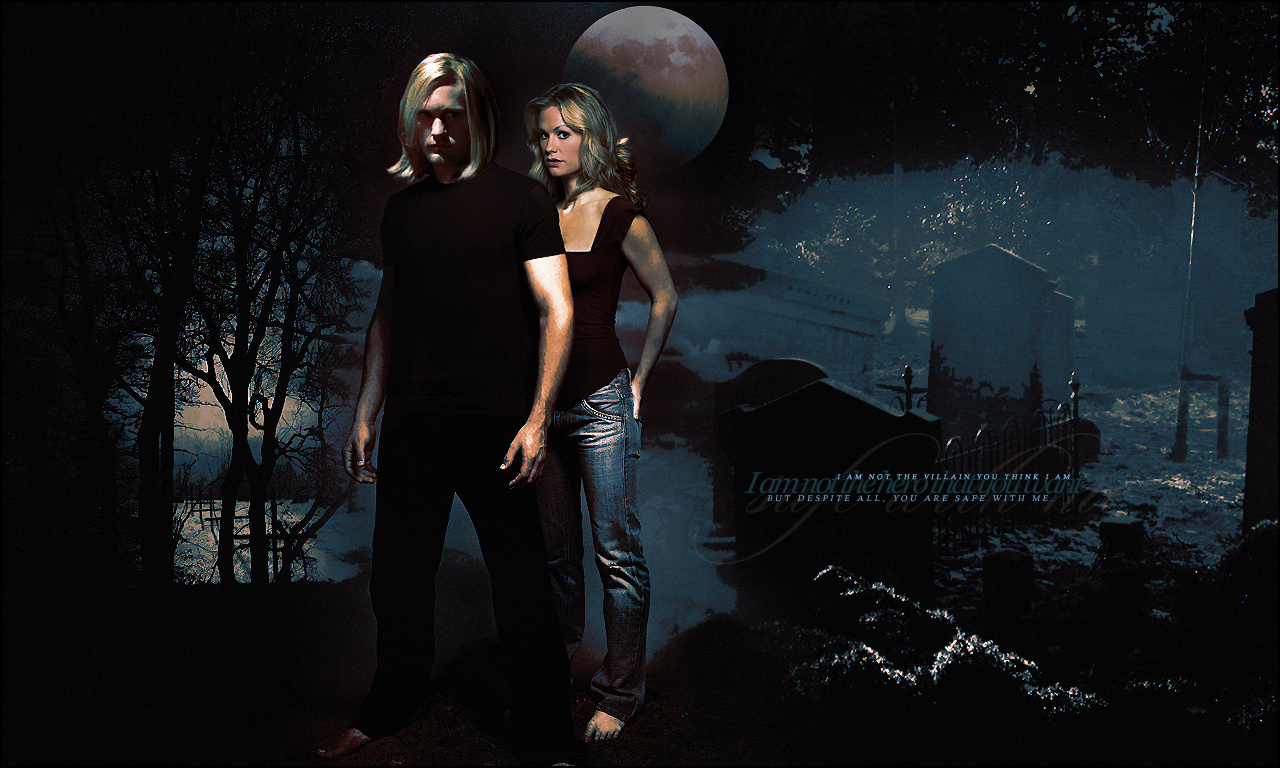 True Blood Wallpaper Sookie and Eric