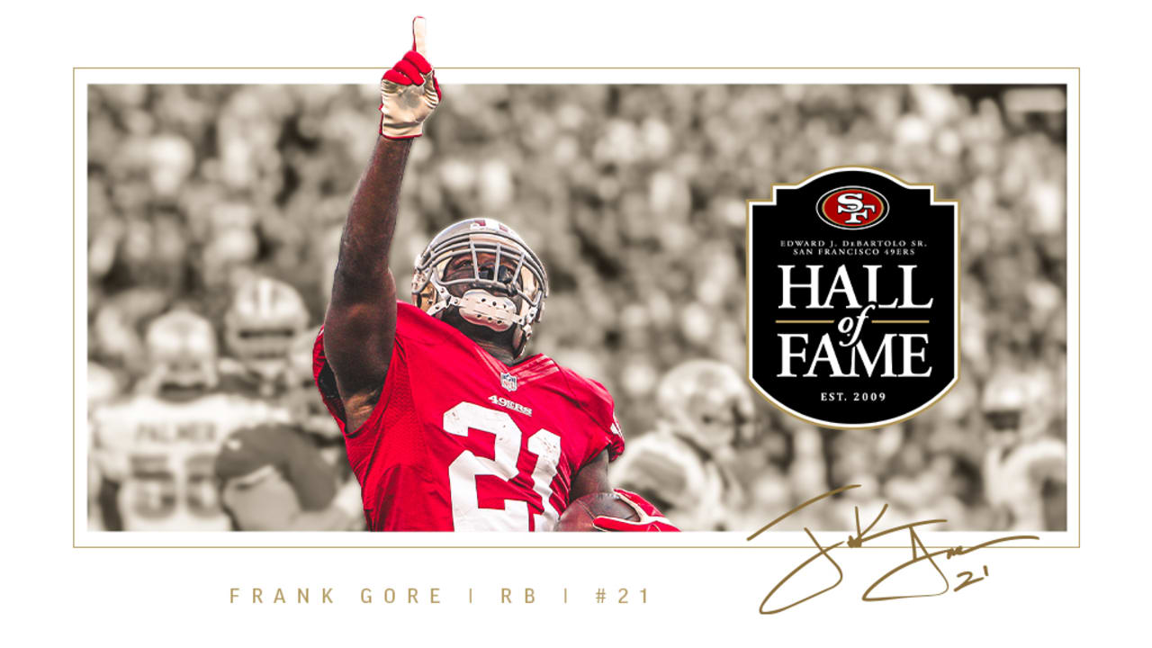 Frank Gore Announces Retirement To Be Inducted into 49ers HOF