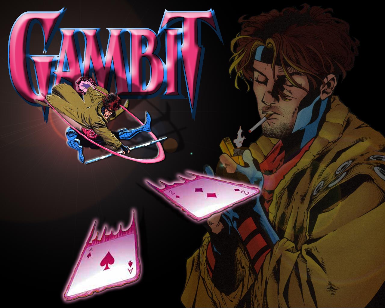 Gambit Puter Wallpaper Desktop Background