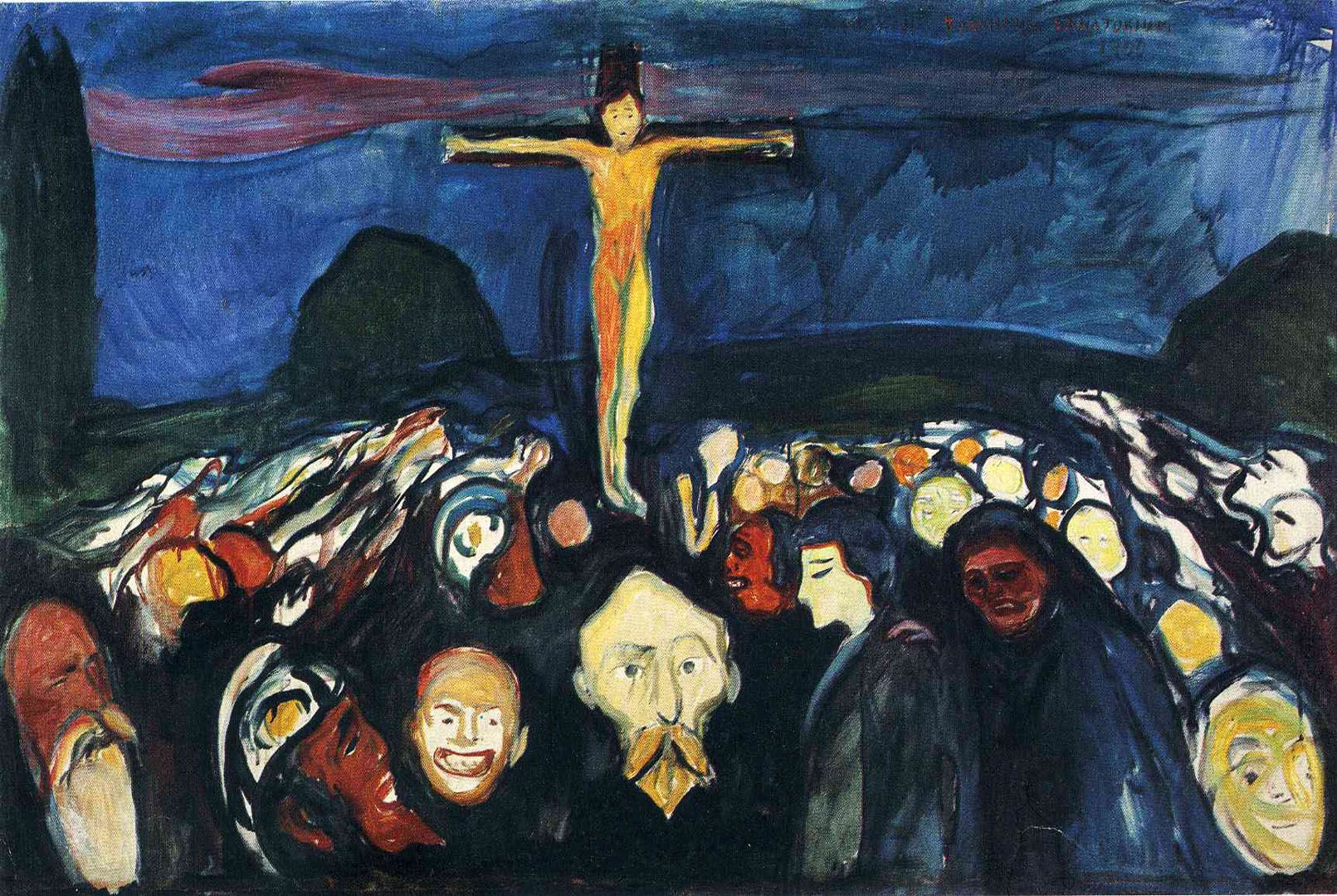 Golgotha Edvard Munch Wallpaper Image