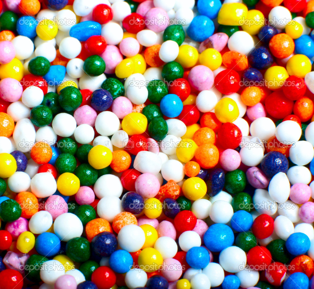 Colorful Candy Background Background