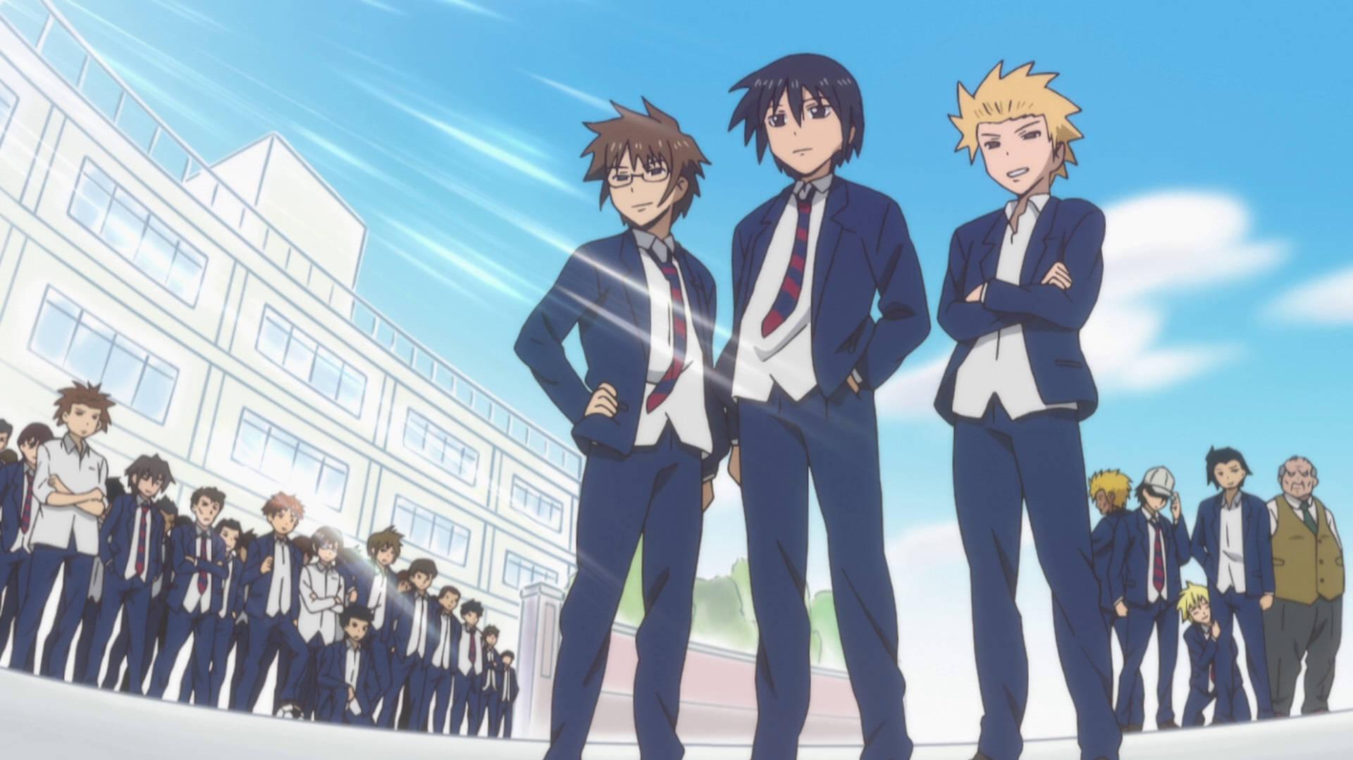 Download Anime School Scenery Daily Lives Of High School Boys