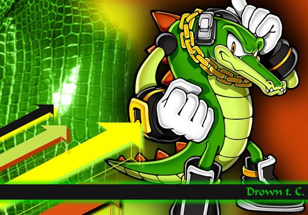 Vector The Crocodile Wallpaper By Drown T Chameleon