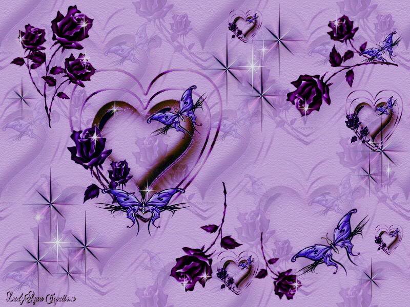 Purple Heart Background Photo Hearts N Jpg