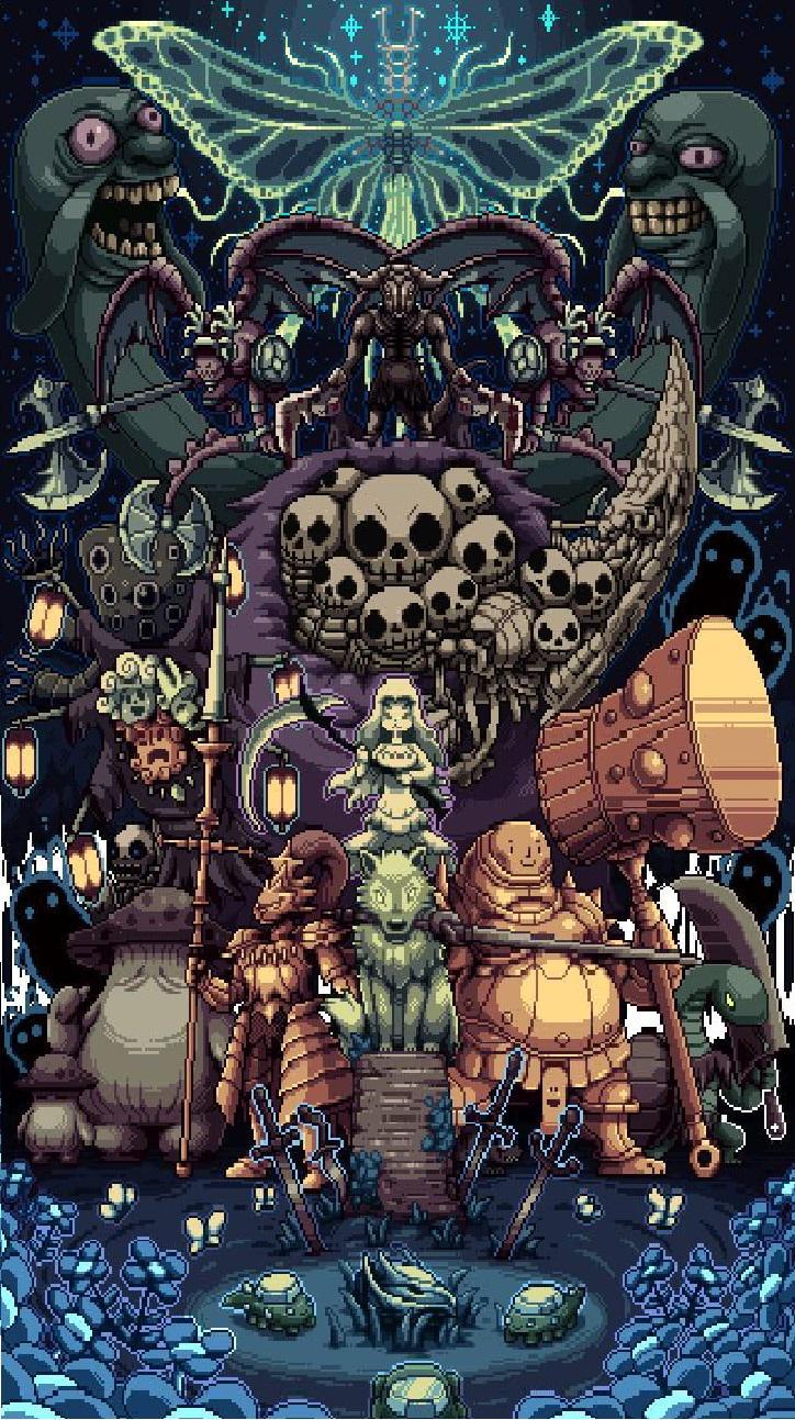 Dark Souls Pixel Art By Paul Robert iPhone Wallpaper R