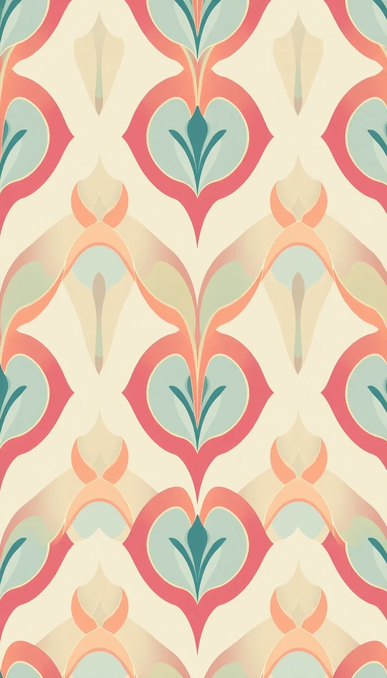 Ogee Wallpaper