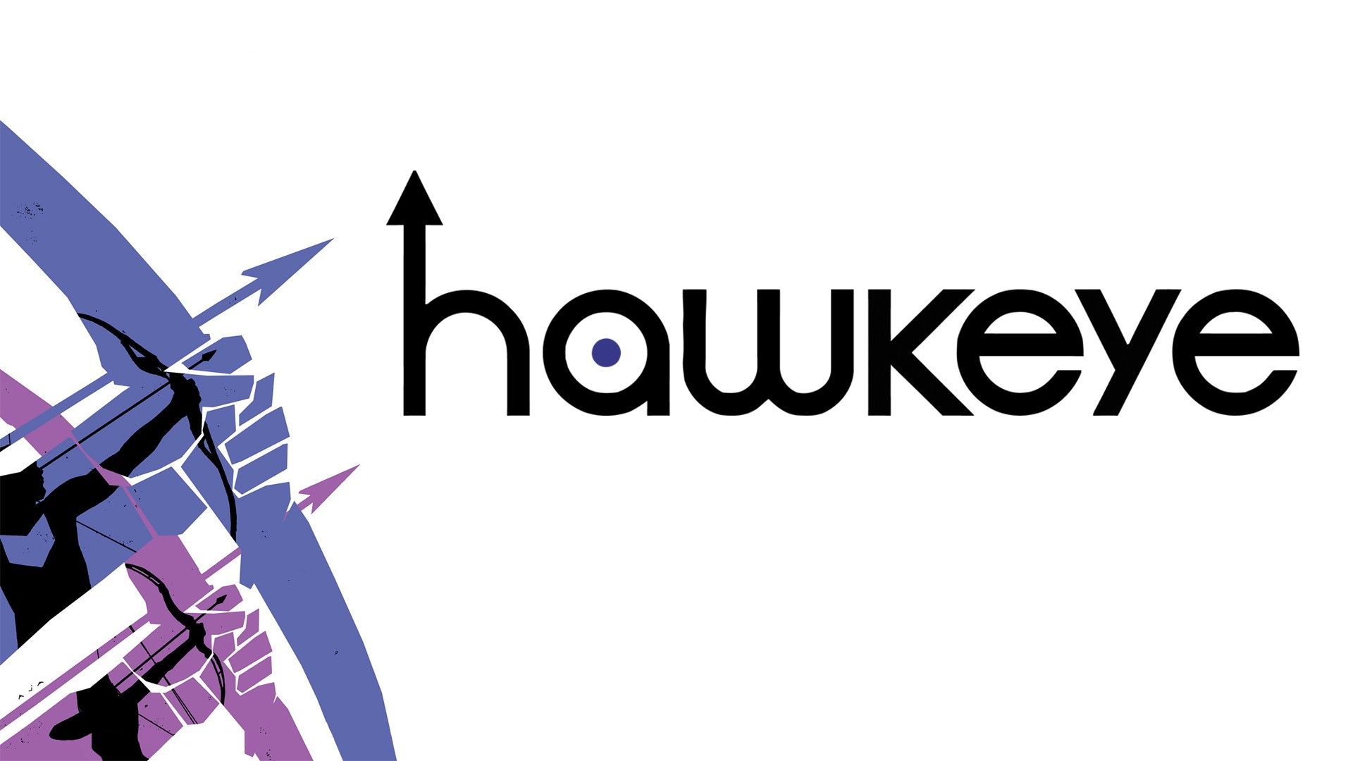 Marvel Hawkeye Logo Wallpaper Top