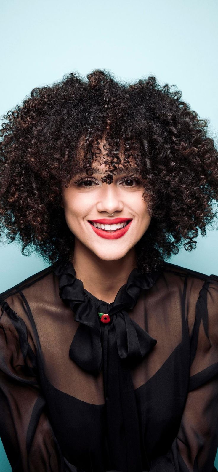 iPhone Hintergrundbild Nathalie Emmanuel Karat