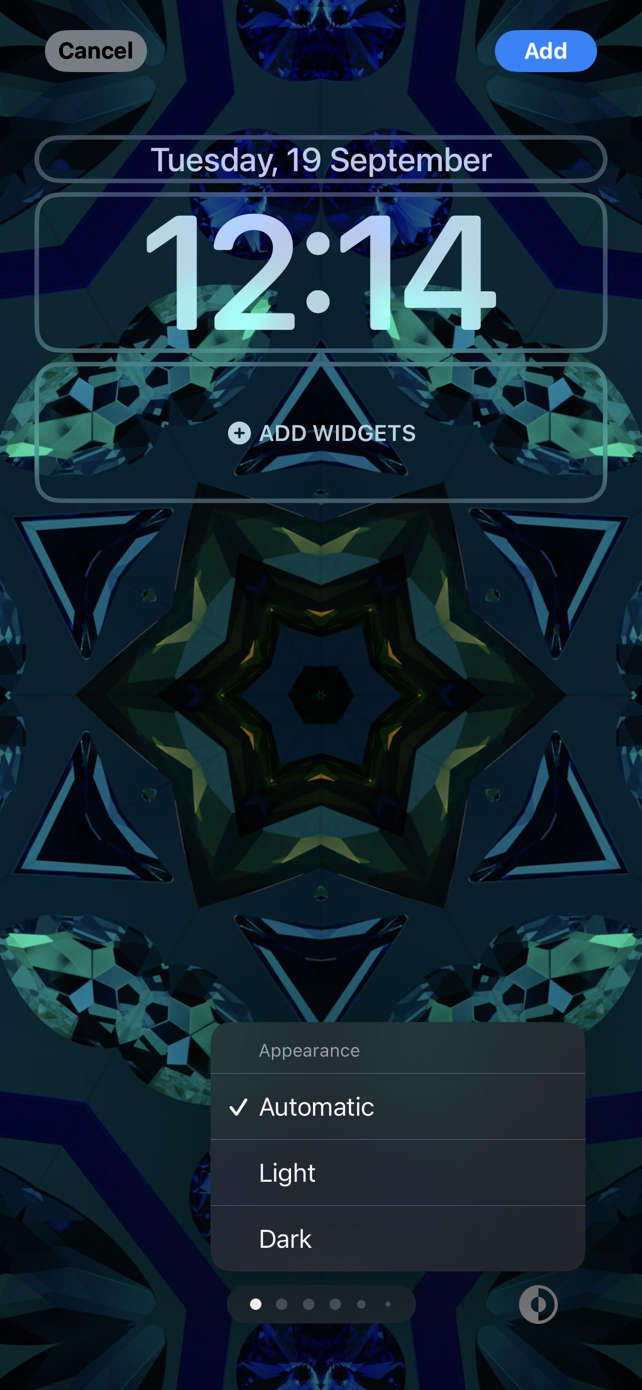Ios There S A New Kaleidoscope Wallpaper Category Which Has