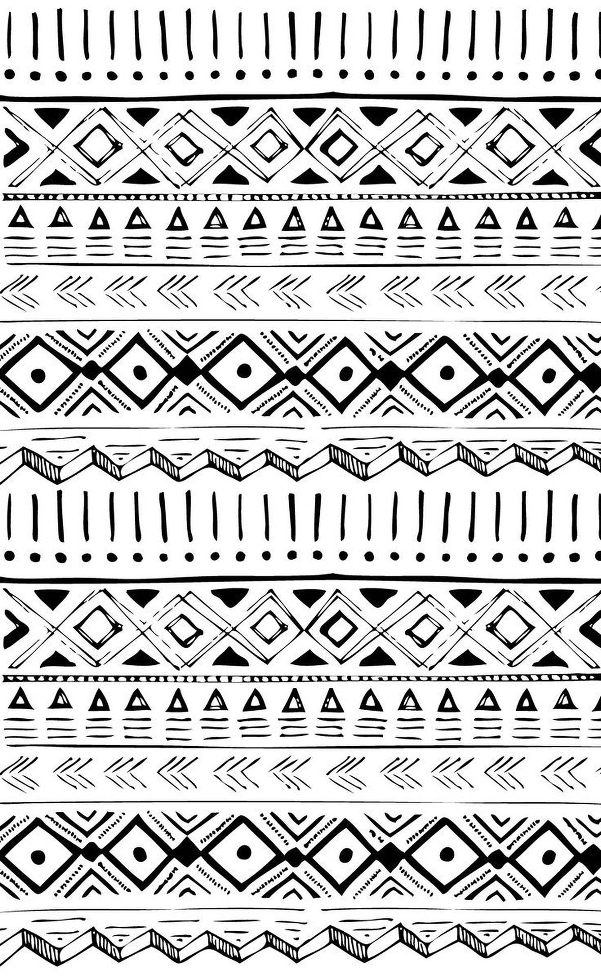 Tribal Pattern Wallpaper