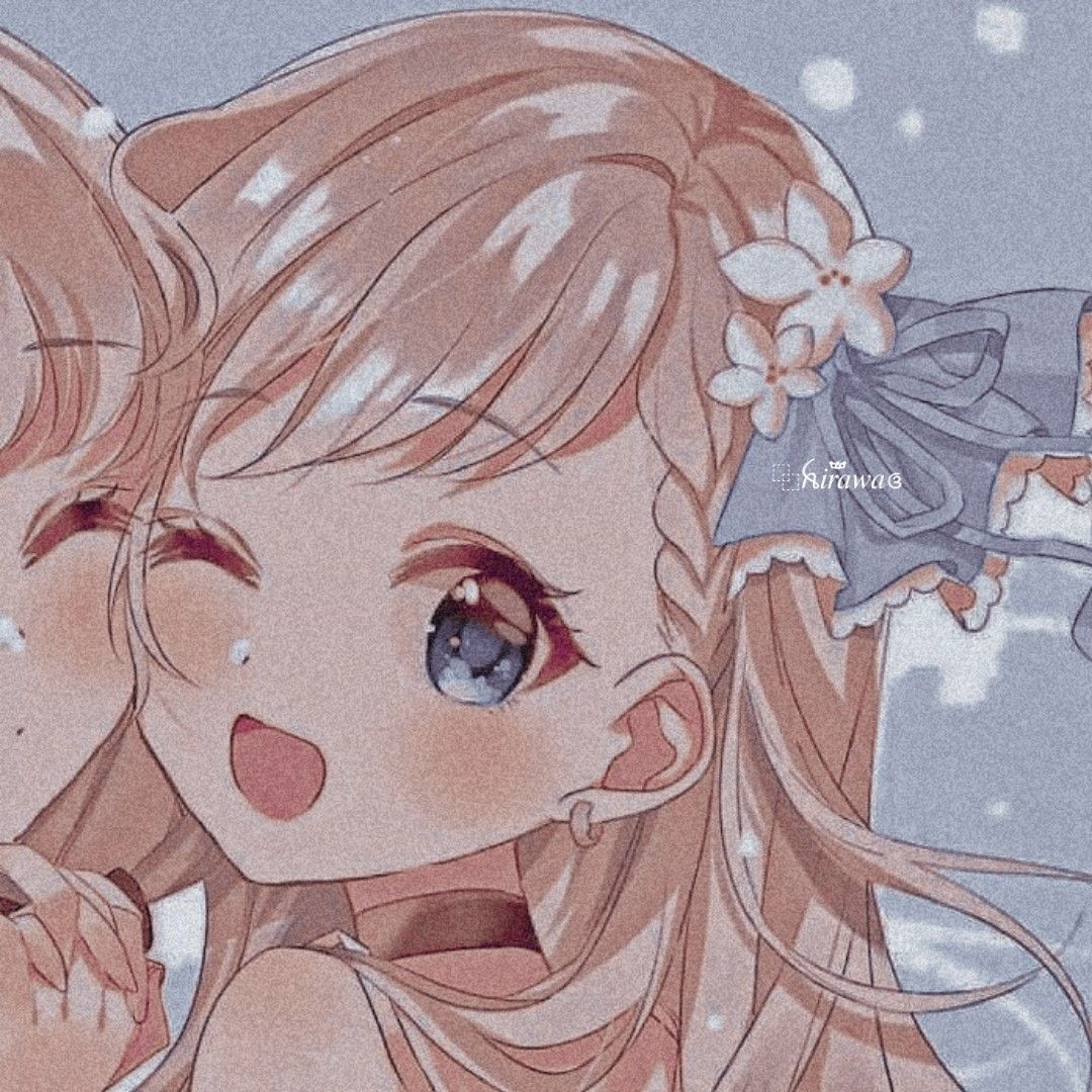 Cute Anime Girls Pfp Aesthetic Pics Wallpaper