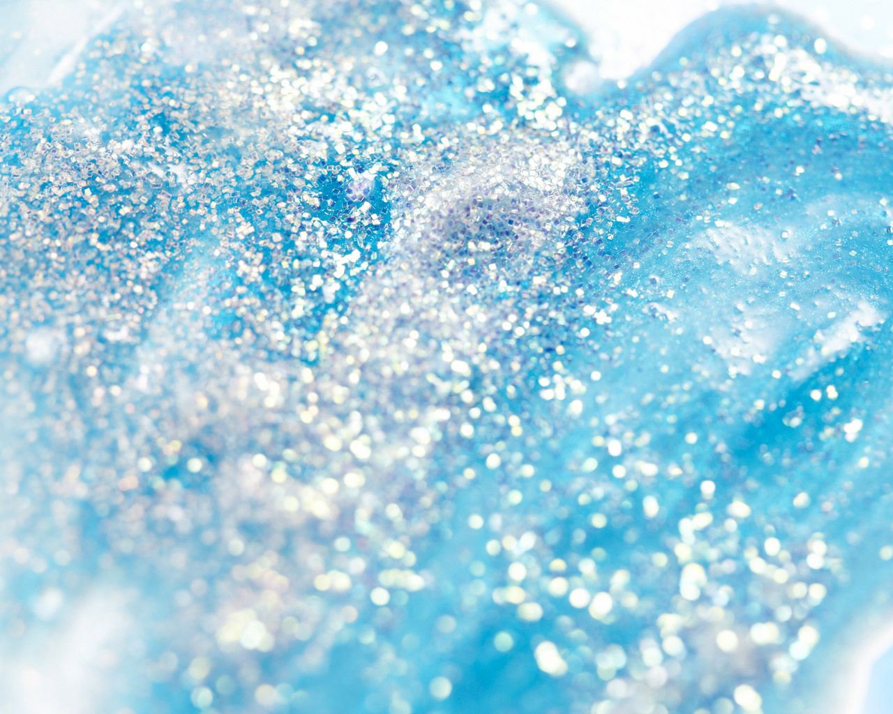 Blue Glitter Wallpaper Baby