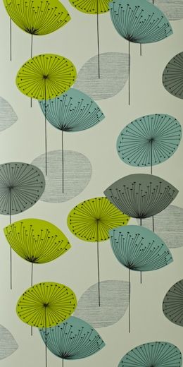 Dandelion clocks wallpaper Textiles Patterns Pinterest