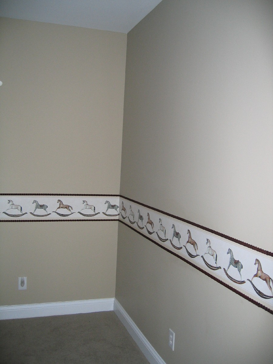 Idea Can Be Applied To Any Room With Border And Style Molding