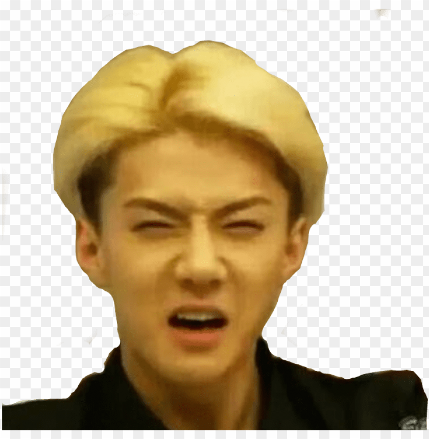 Exo Sehun Meme Face Png Image With Transparent Background Toppng