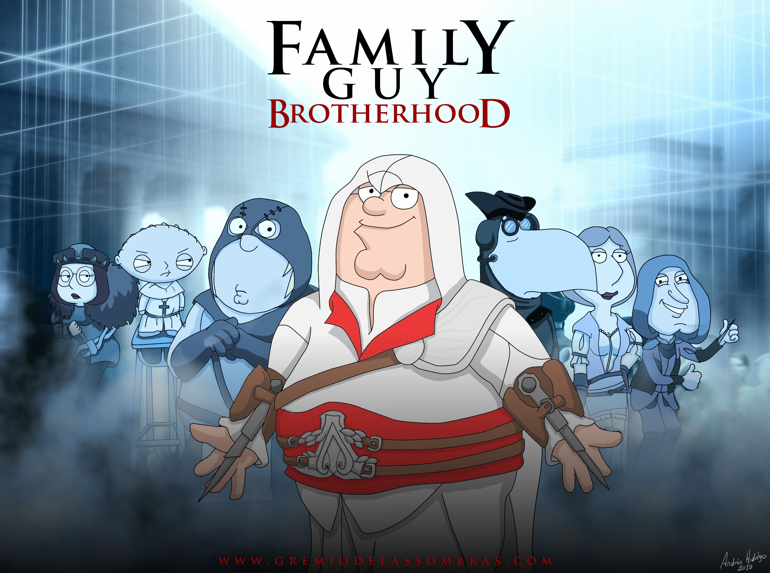 Family Guy Assassins Creed F Wallpaper