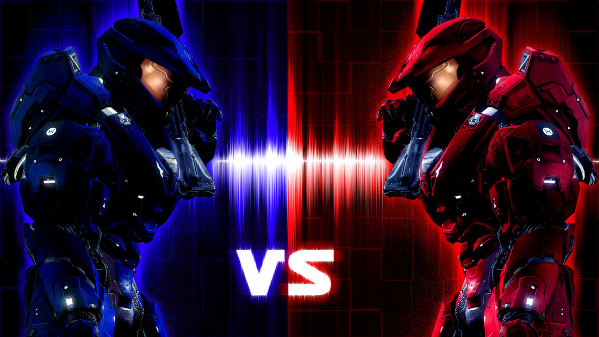 Halo Red Vs Blue By Princesshichigo
