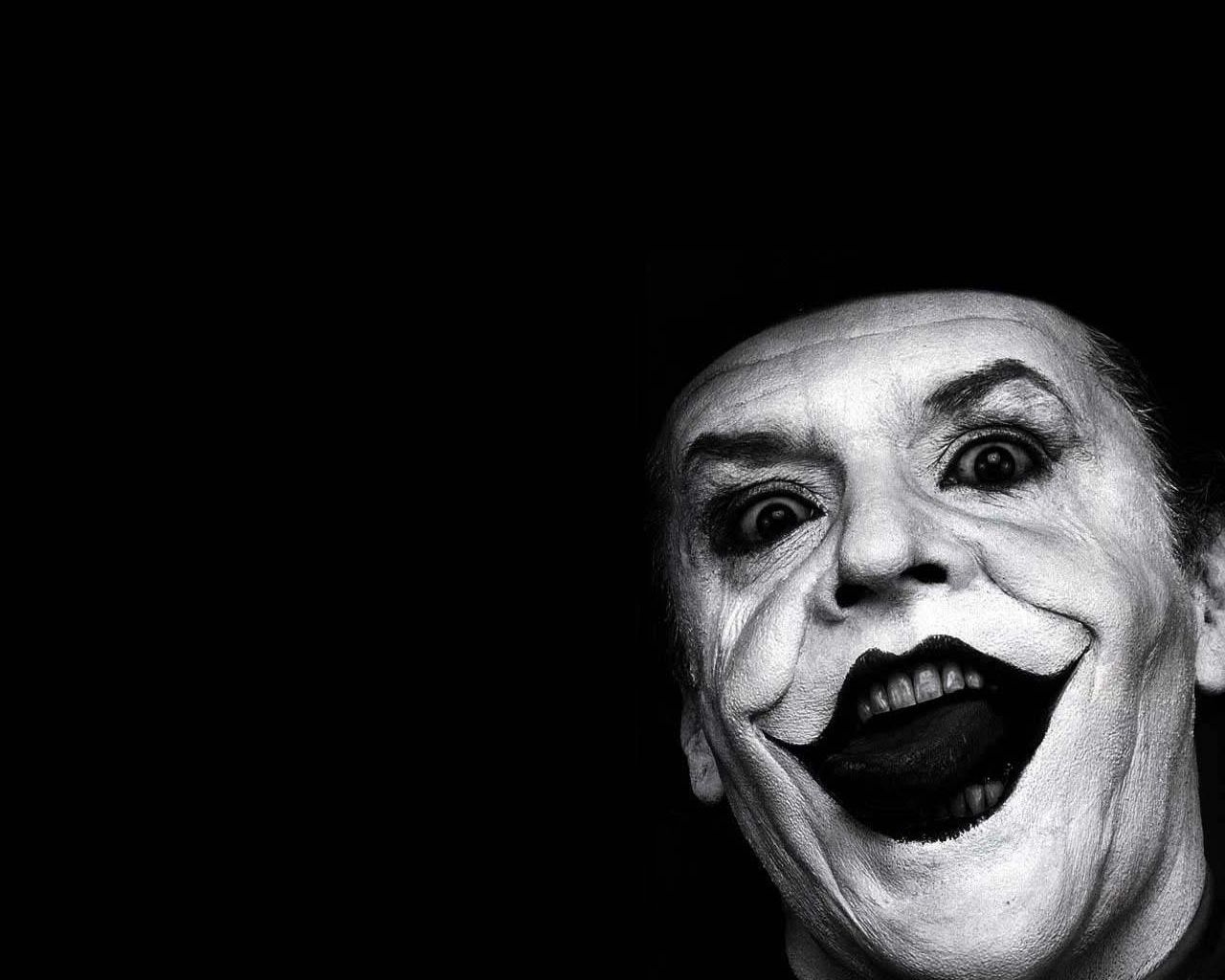 The Joker Face Portrait Wallpaper Batman