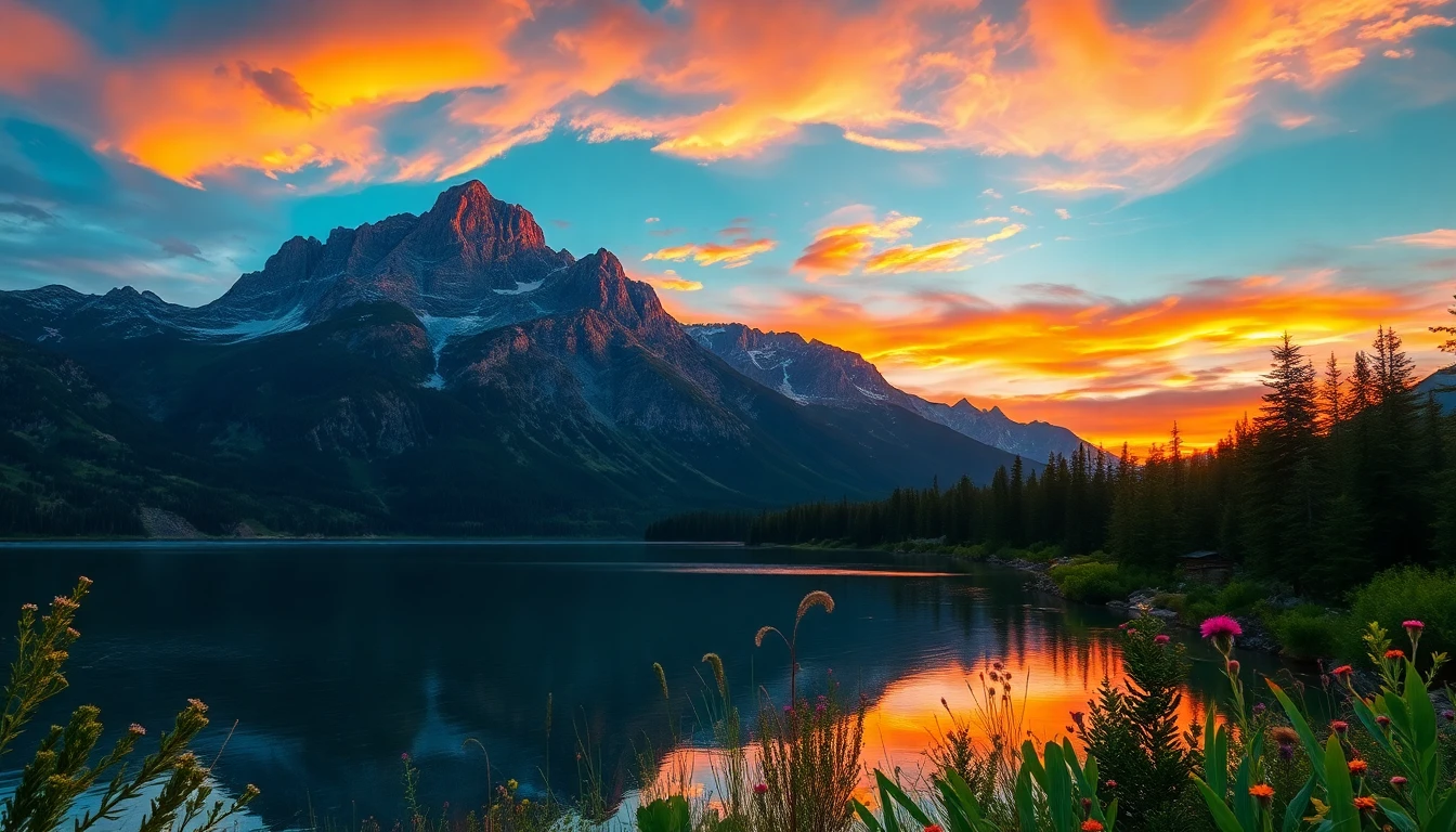 Beautiful Landscape Background Wallpaper