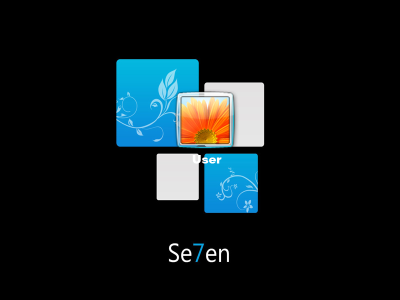 Windows Black Logon Screen Winthemepack