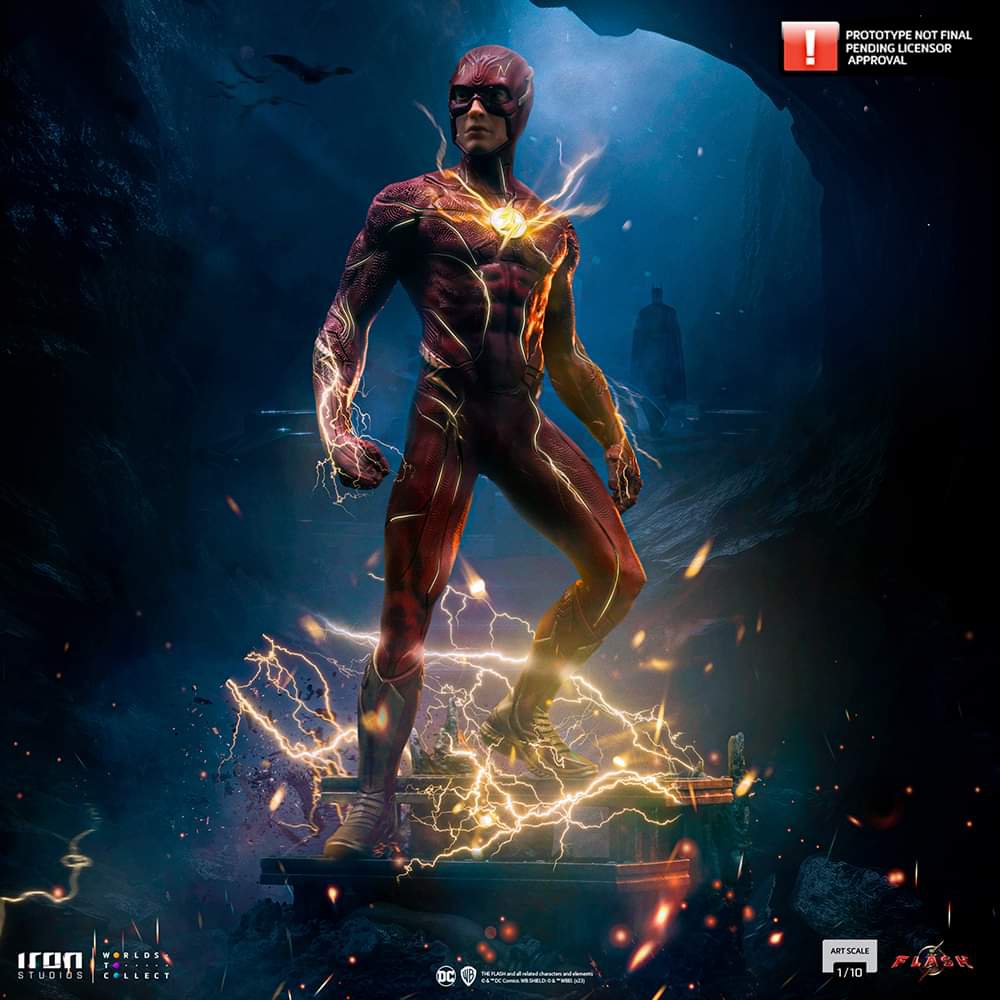 Pre Order Iron Studios The Flash Movie Art Scale