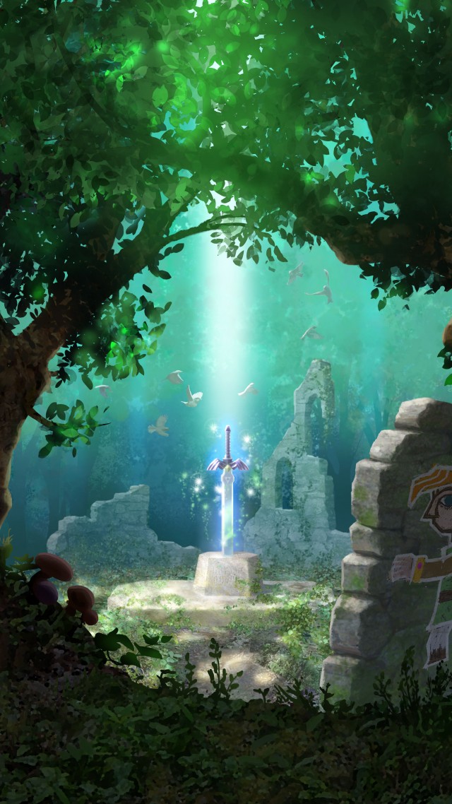 The Legend of Zelda Wallpaper Art The Legend of Zelda 2015 game