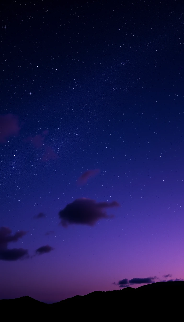 Dark Sky Phone Wallpaper
