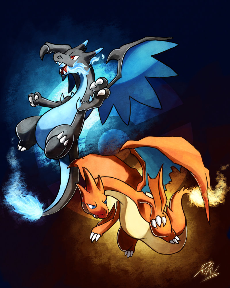 The Ultimate Mega Showdown Charizards By Seiryuuden