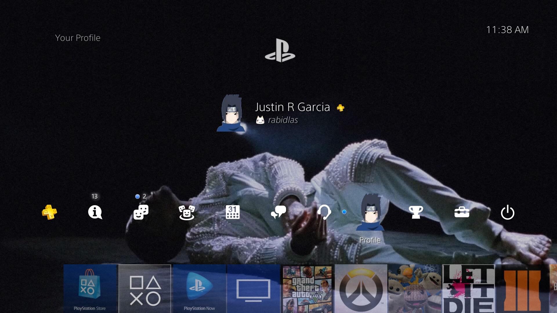 New Ps4 Update Allows You To Add Custom Wallpaper Here S Mine