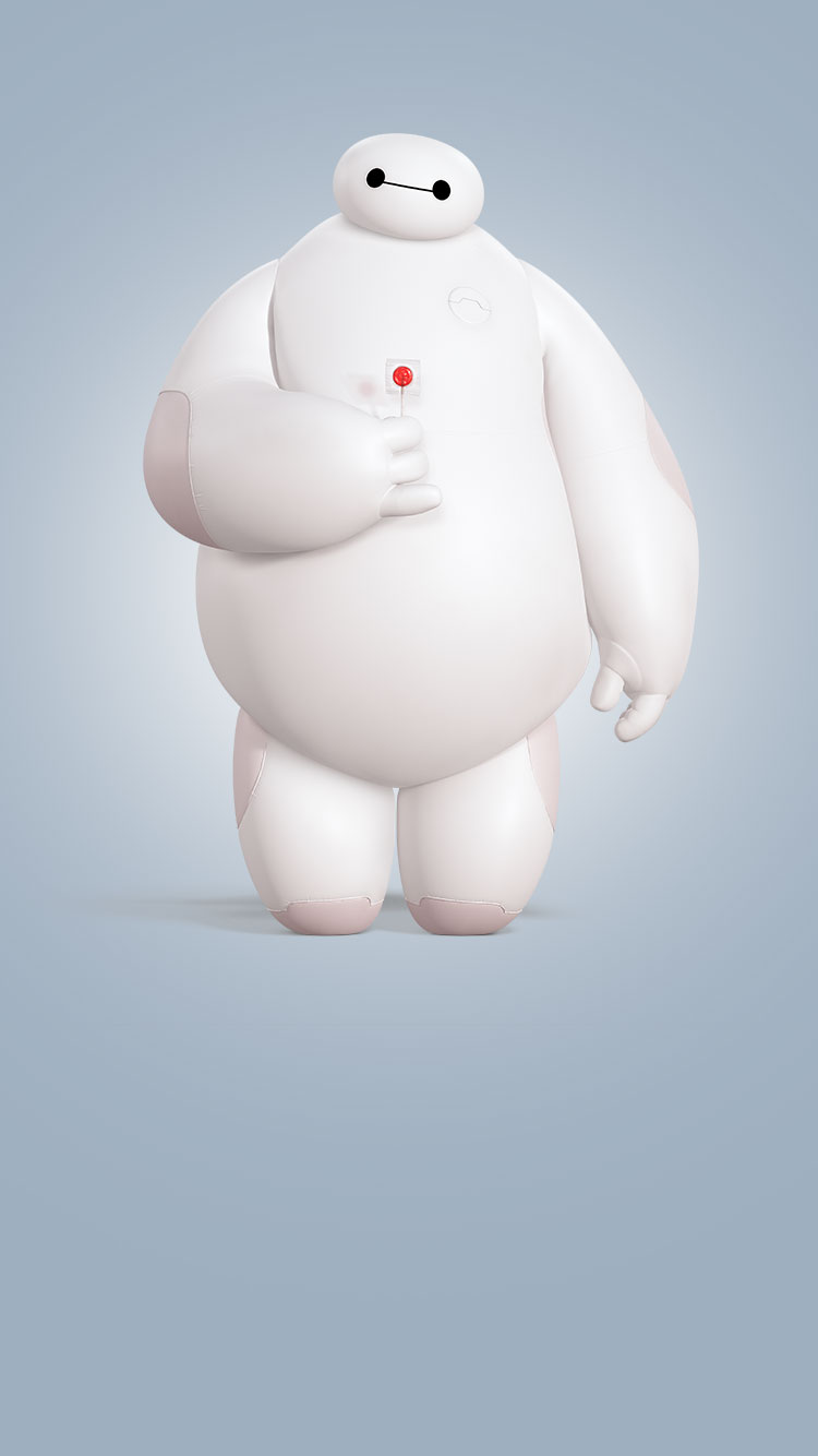 Big Hero Baymax Iphone Wallpaper Cute