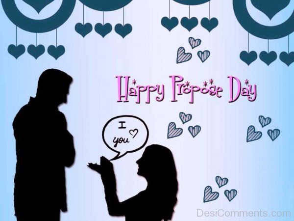 Happy Propose Day I Love You Desiments