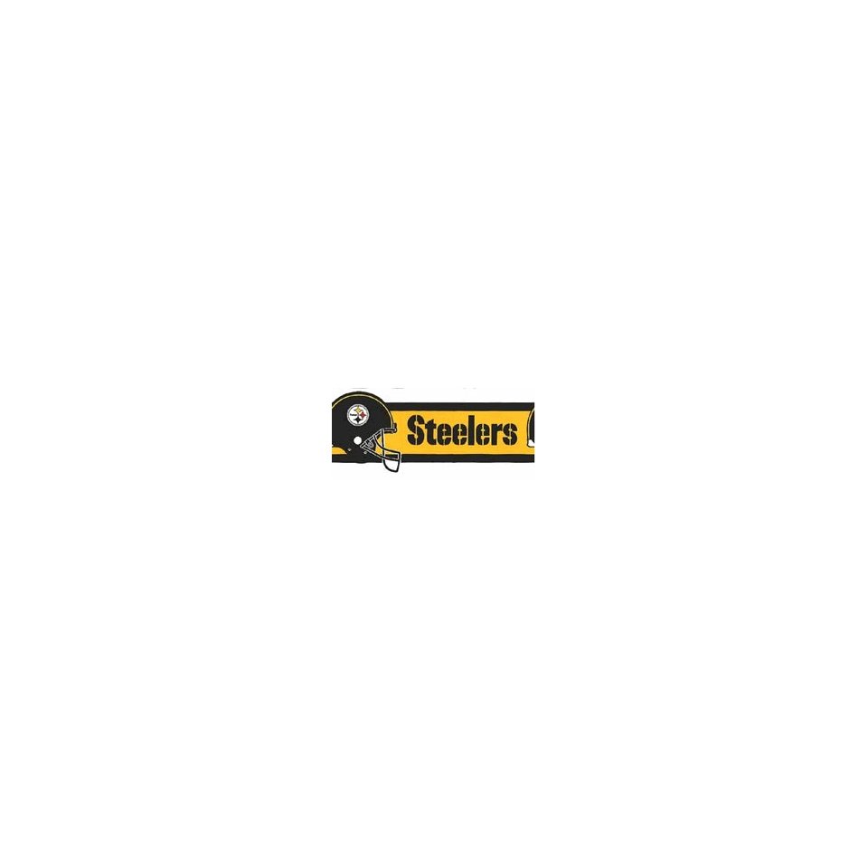 Pittsburgh Steelers Wallpaper Border Sale Sports Outdoors