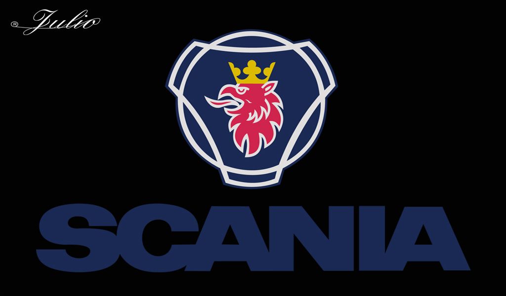 Wallpaper Scania Logo S