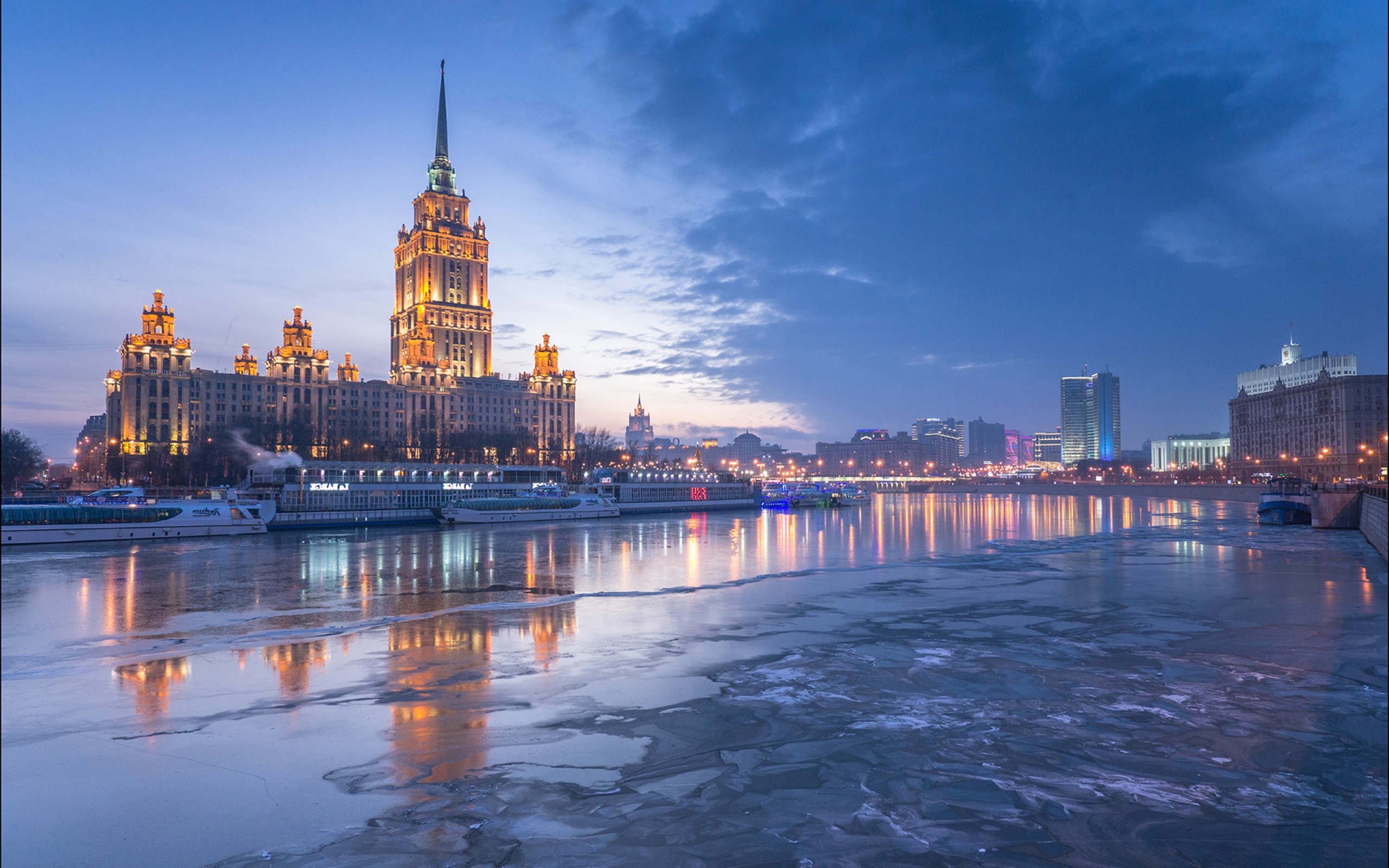 Nature Landscape Architecture Moscow Wallpaper HD