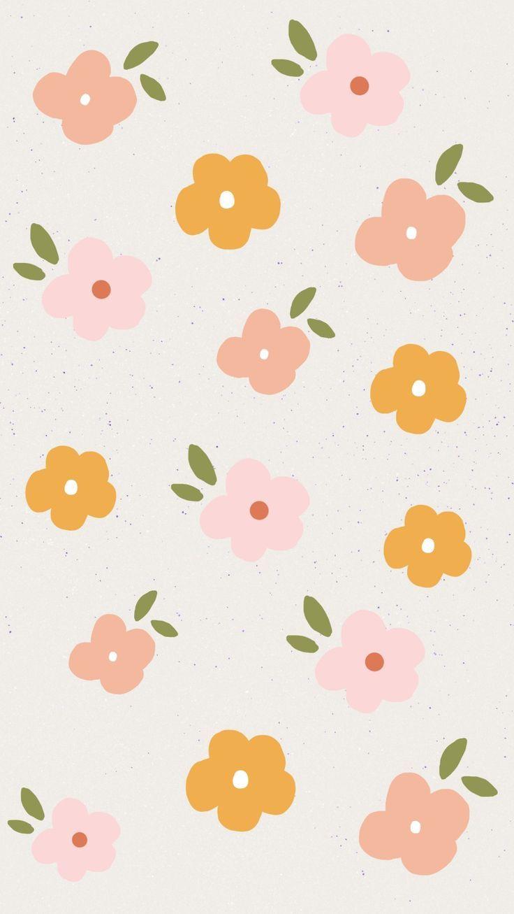 wallpaperflowers Wallpaper iphone cute Cute patterns