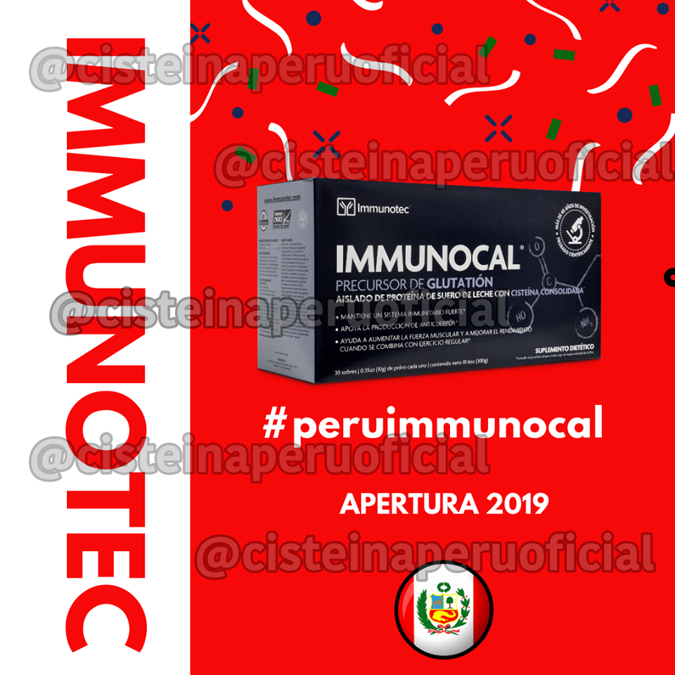 Cisteina Peru Immunocal Home
