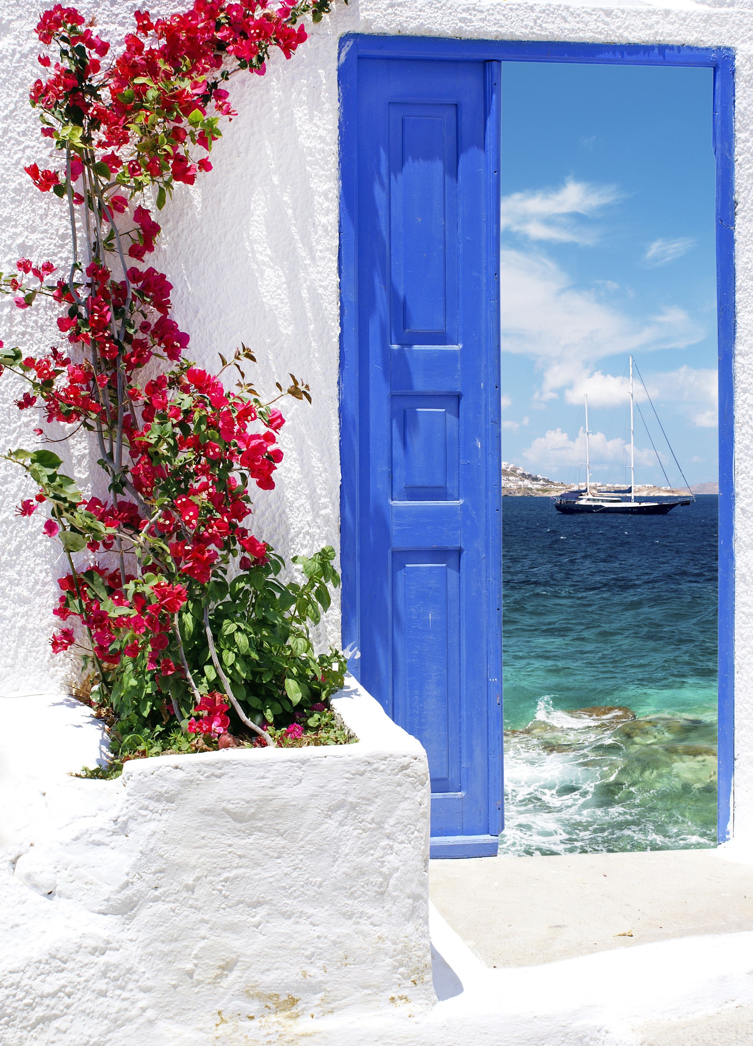 Mykonos Cyclades Islands Wallpaper Greece World Heron Island Photo