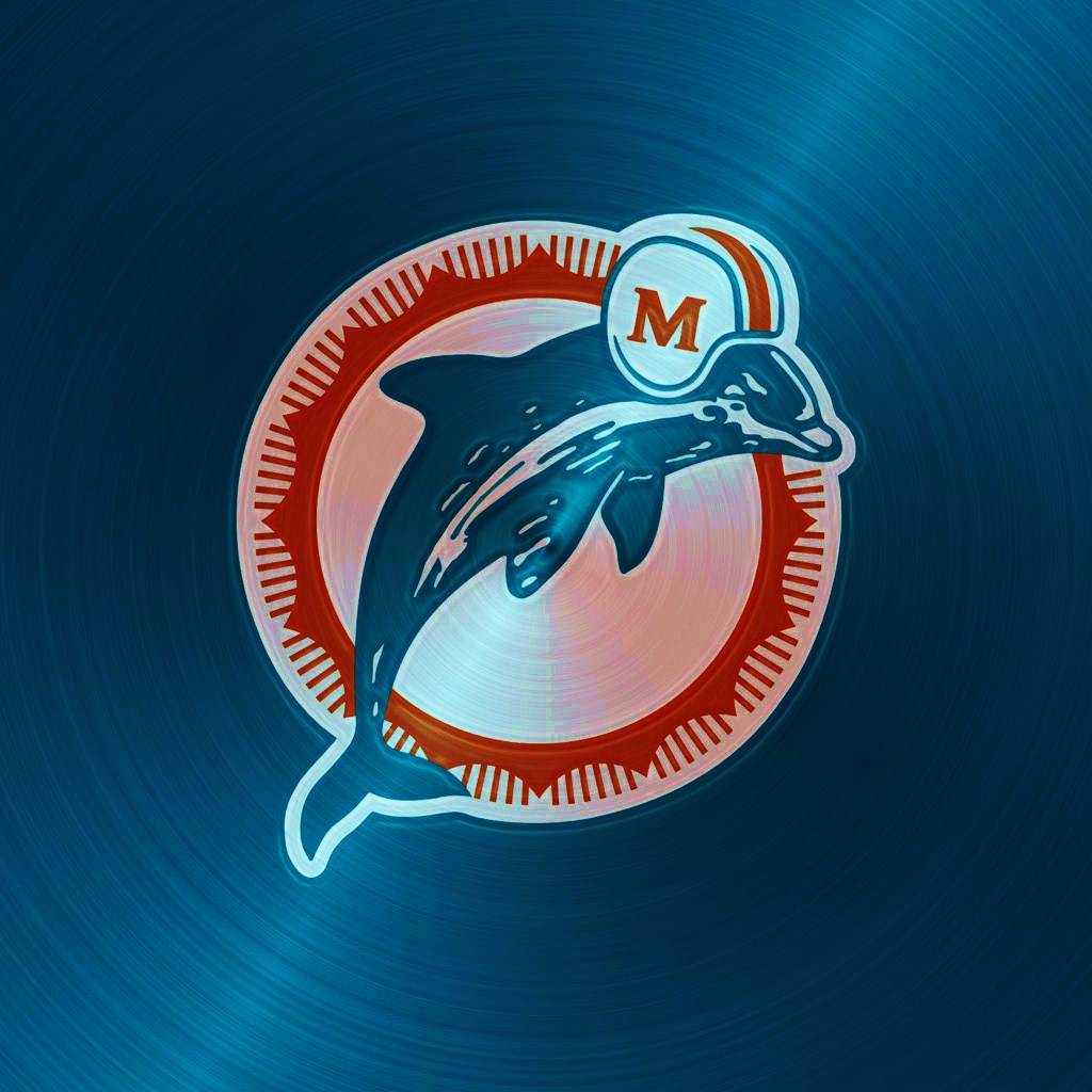 Miami Dolphins Rough iPad 1024emsteel Jpg Phone Wallpaper By