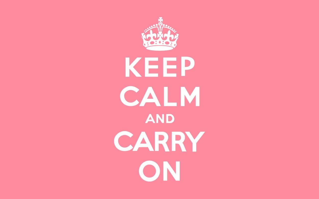 Keep Calm and Carry On Poster Vintage Wallpaper