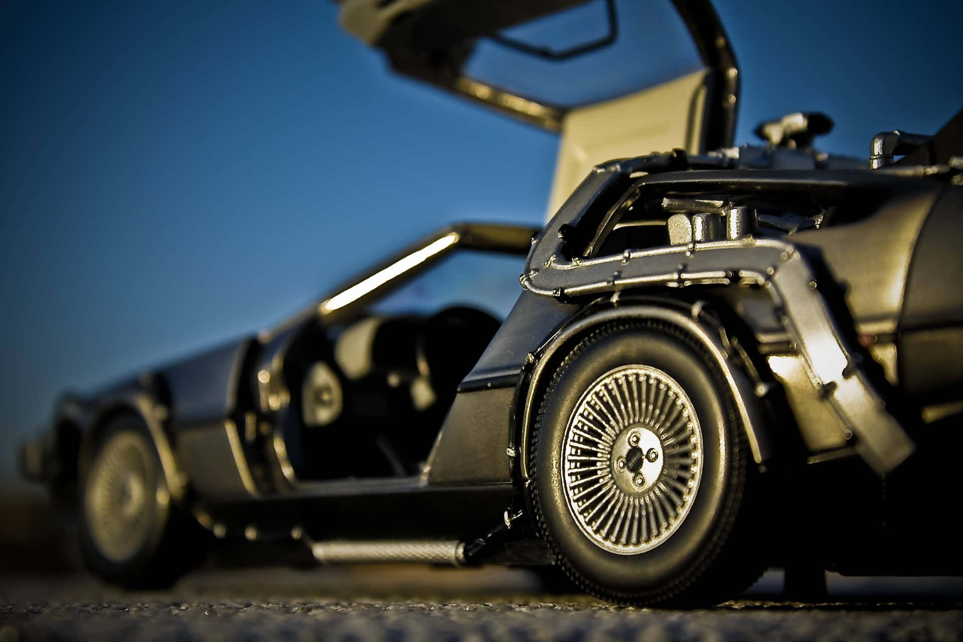 Delorean 4k Wallpaper
