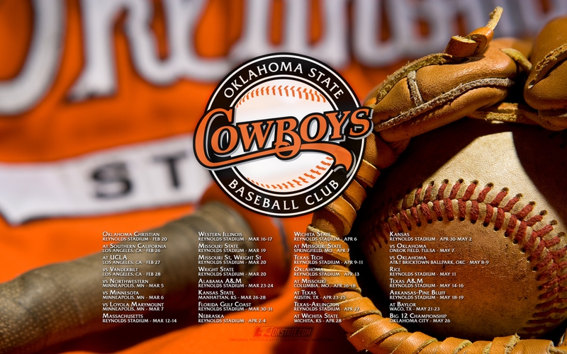Baseball Cowboys Oklahoma State Schedule Sports