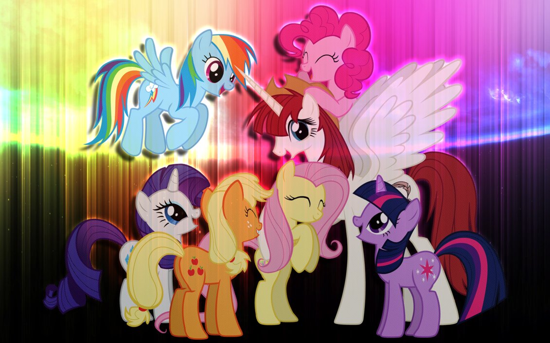 Mlp Friends Are Awesome HD Wallpaper By Ov3rhell3xoduz On