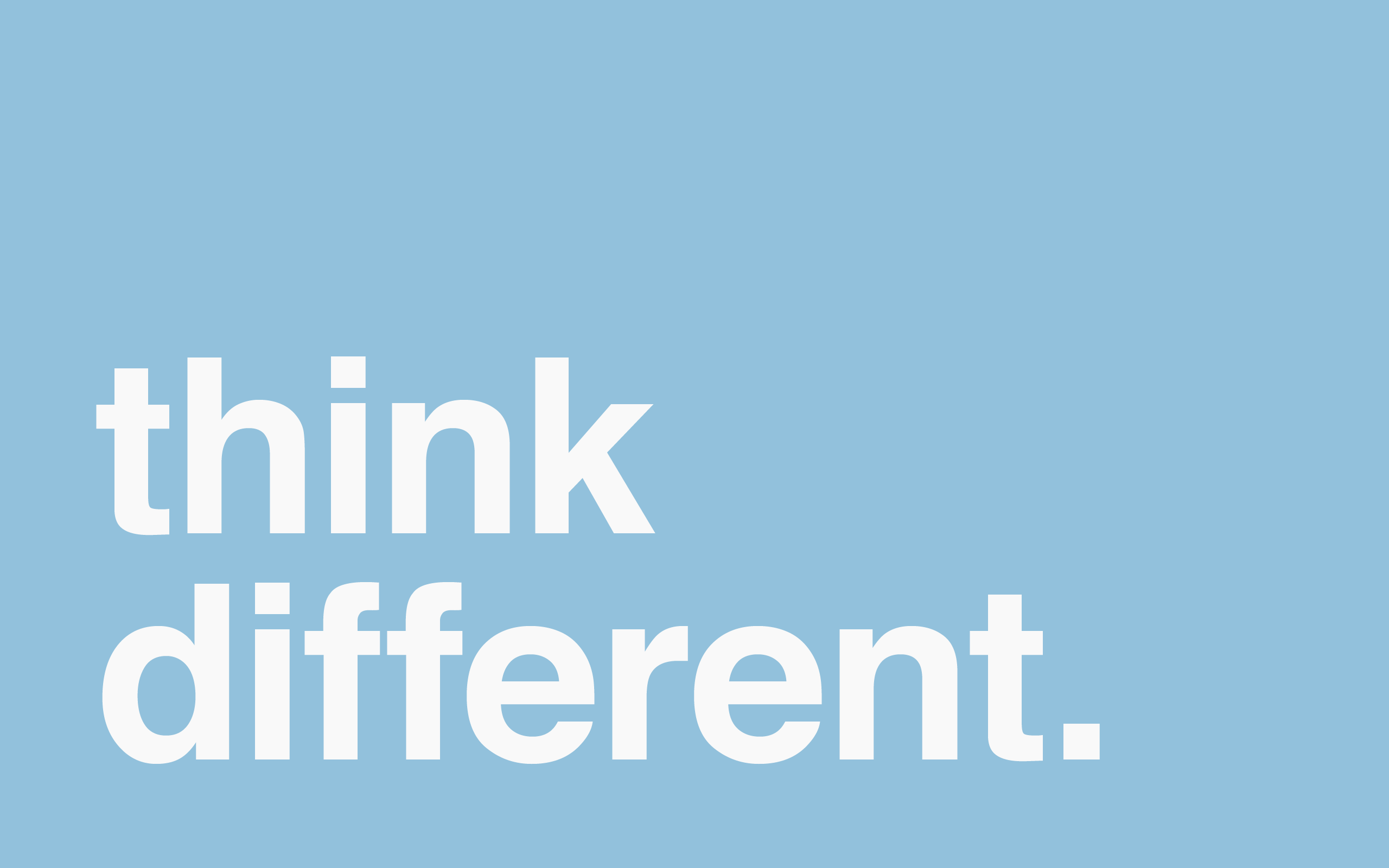 Think Different Wallpaper