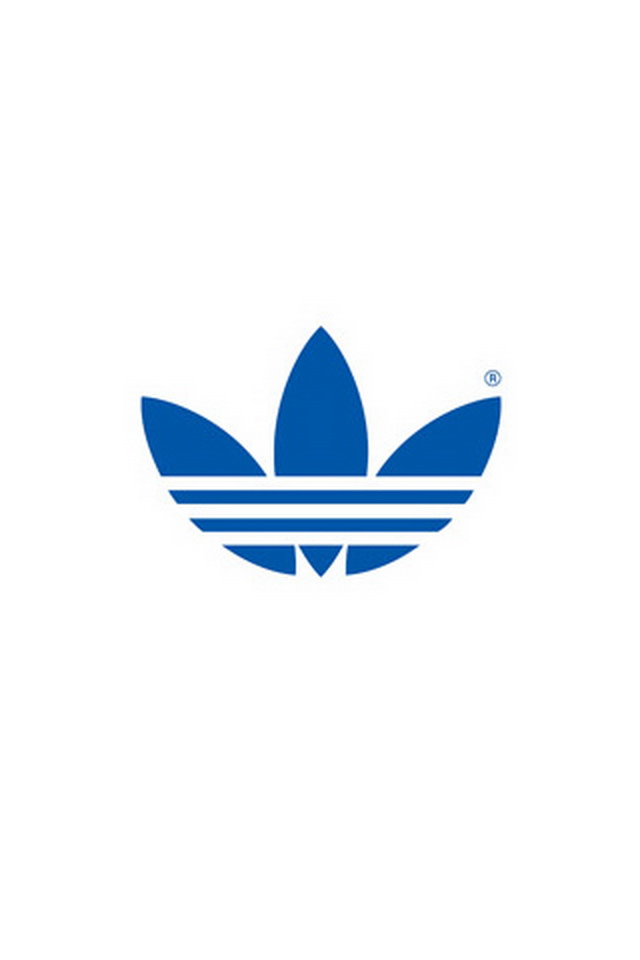 Adidas Logo download wallpaper for iPhone 640x960