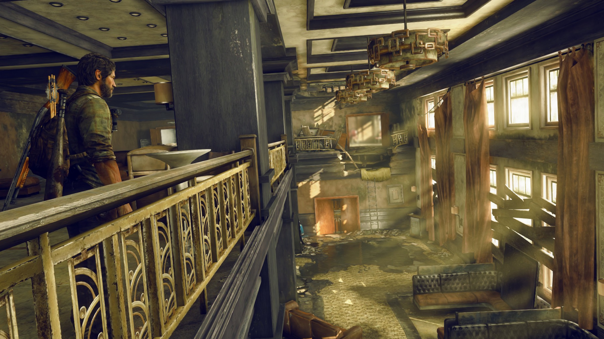 The Last Of Us Remastered collection screenshot taken via in Game